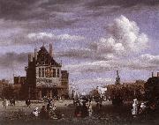 The Dam Square in Amsterdam Jacob van Ruisdael